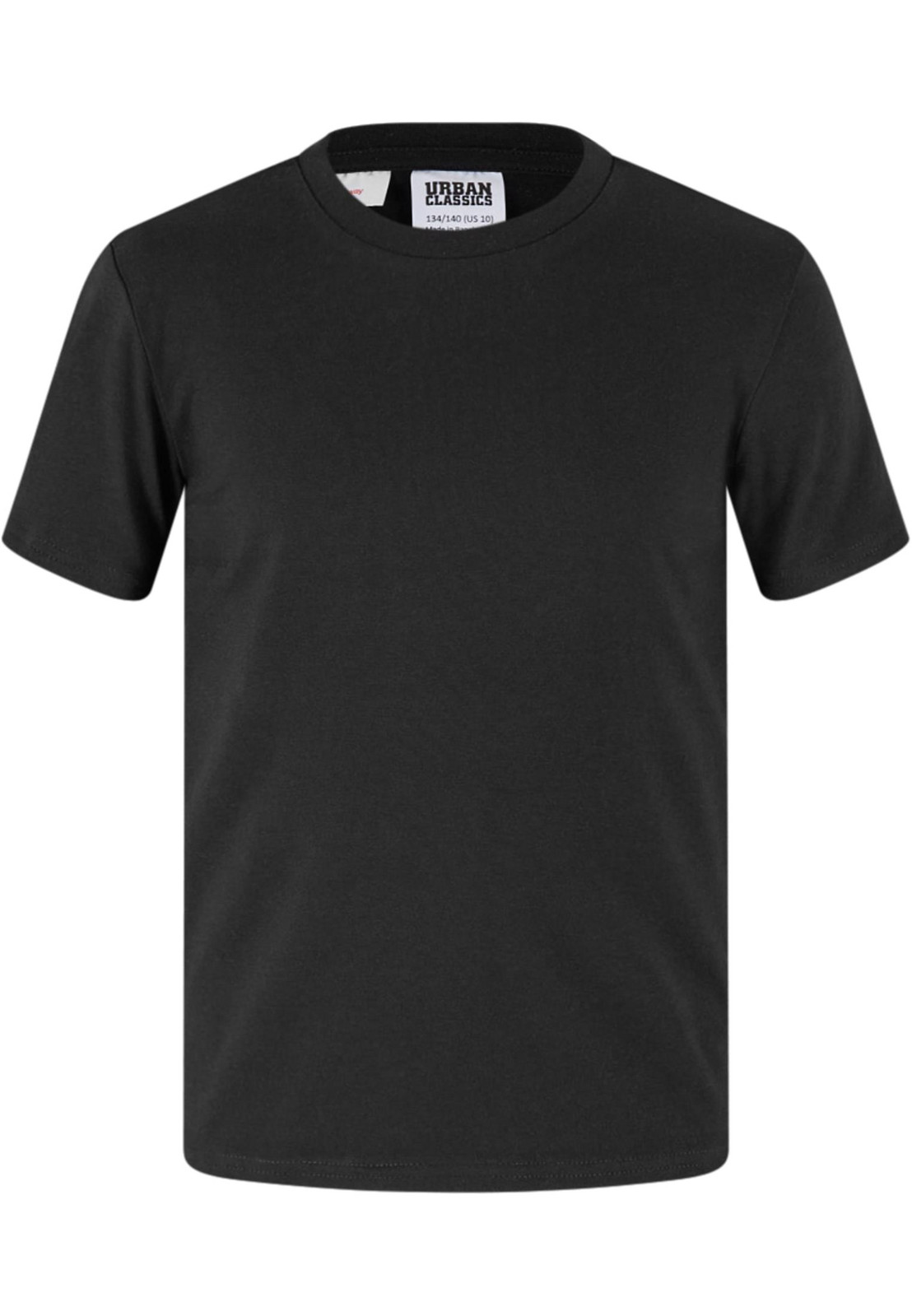 Girls' stretch T-shirt Jersey black