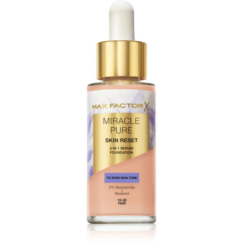 Max Factor Miracle Pure ošetrujúci make-up odtieň 10-30 Fair 30 ml
