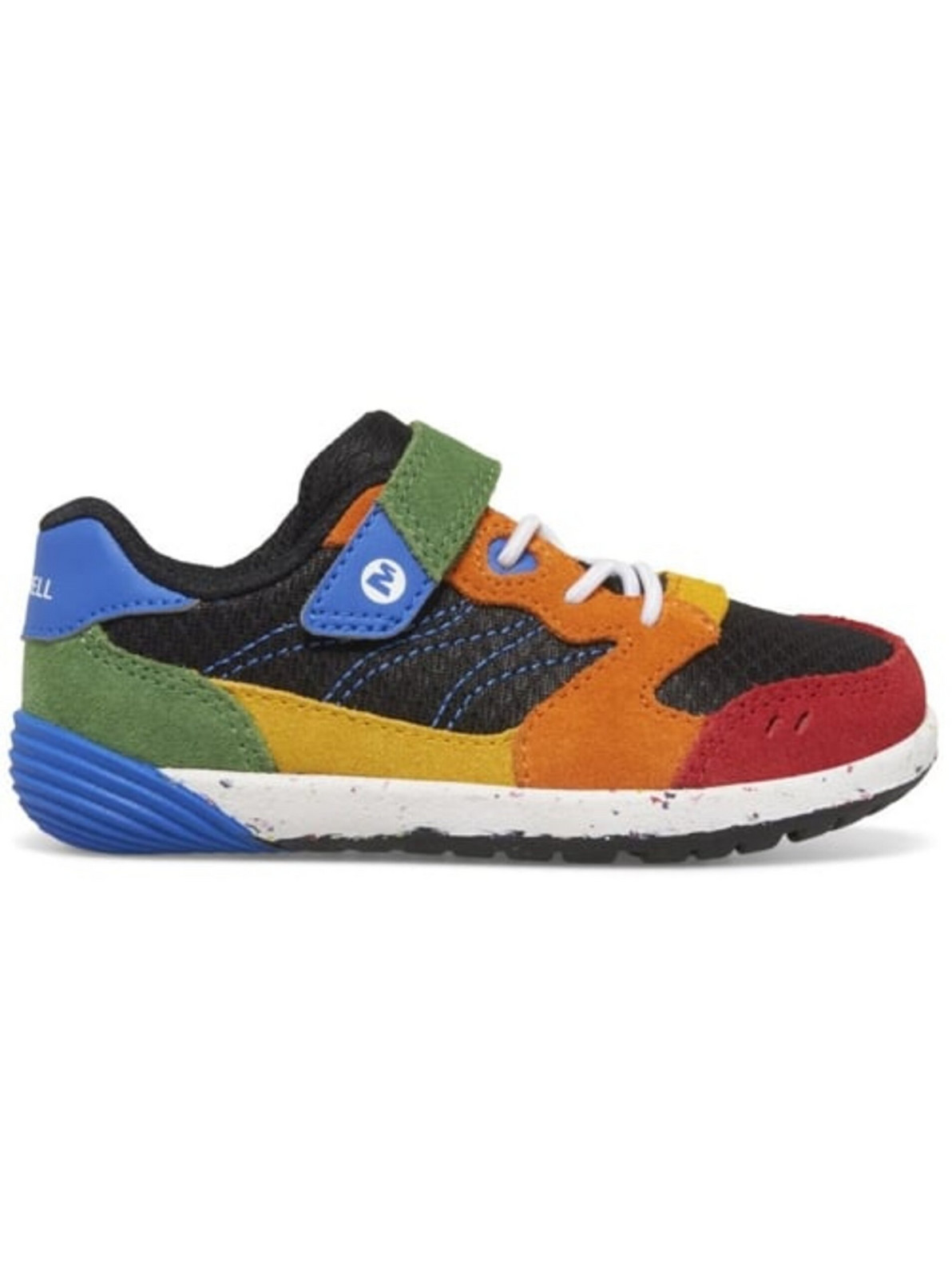 Červeno-modré detské tenisky MERRELL Bare Steps® A83