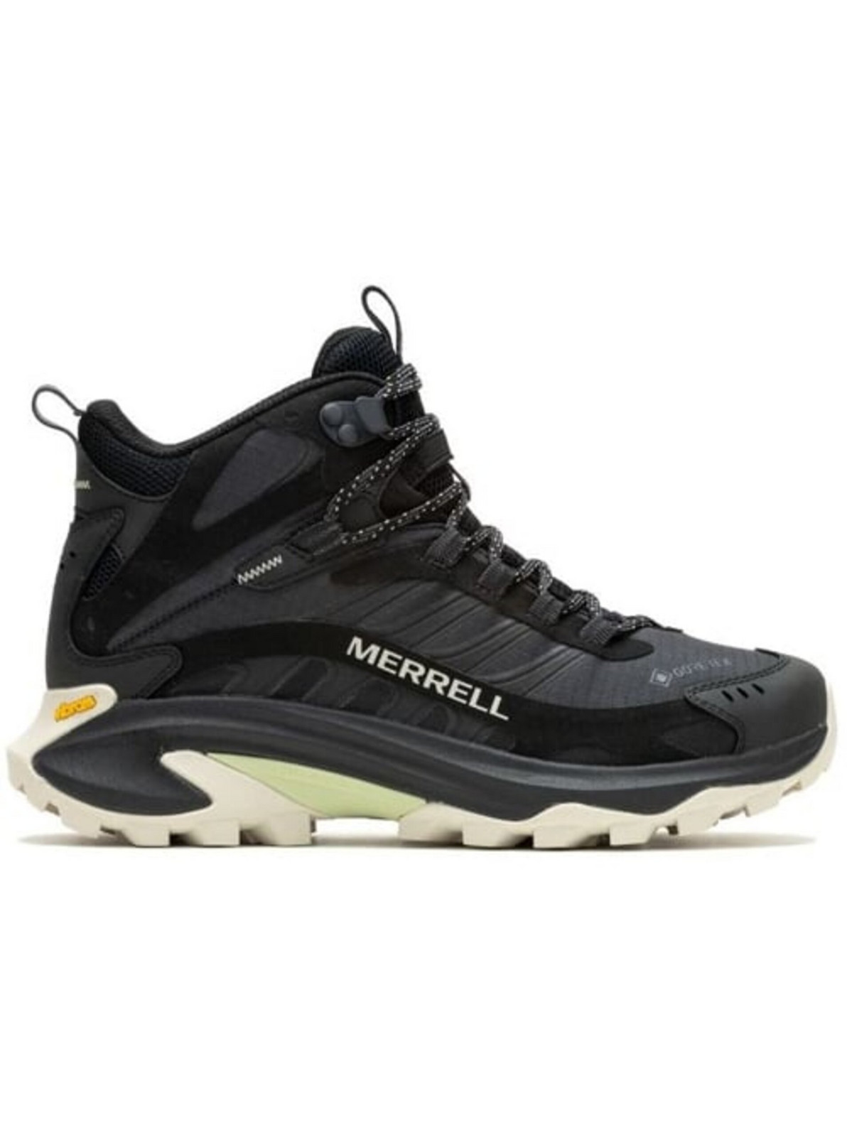 Čierne dámske členkové outdoorové tenisky MERRELL Moab Speed ​​2 Mid GTX