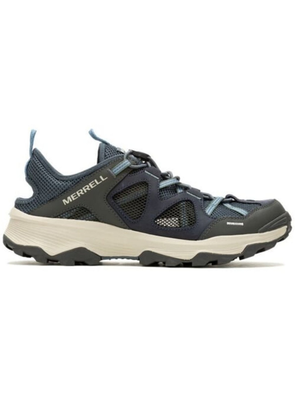 Čierne pánske outdoorové sandále MERRELL Speed ​​Strike Ltr Sieve