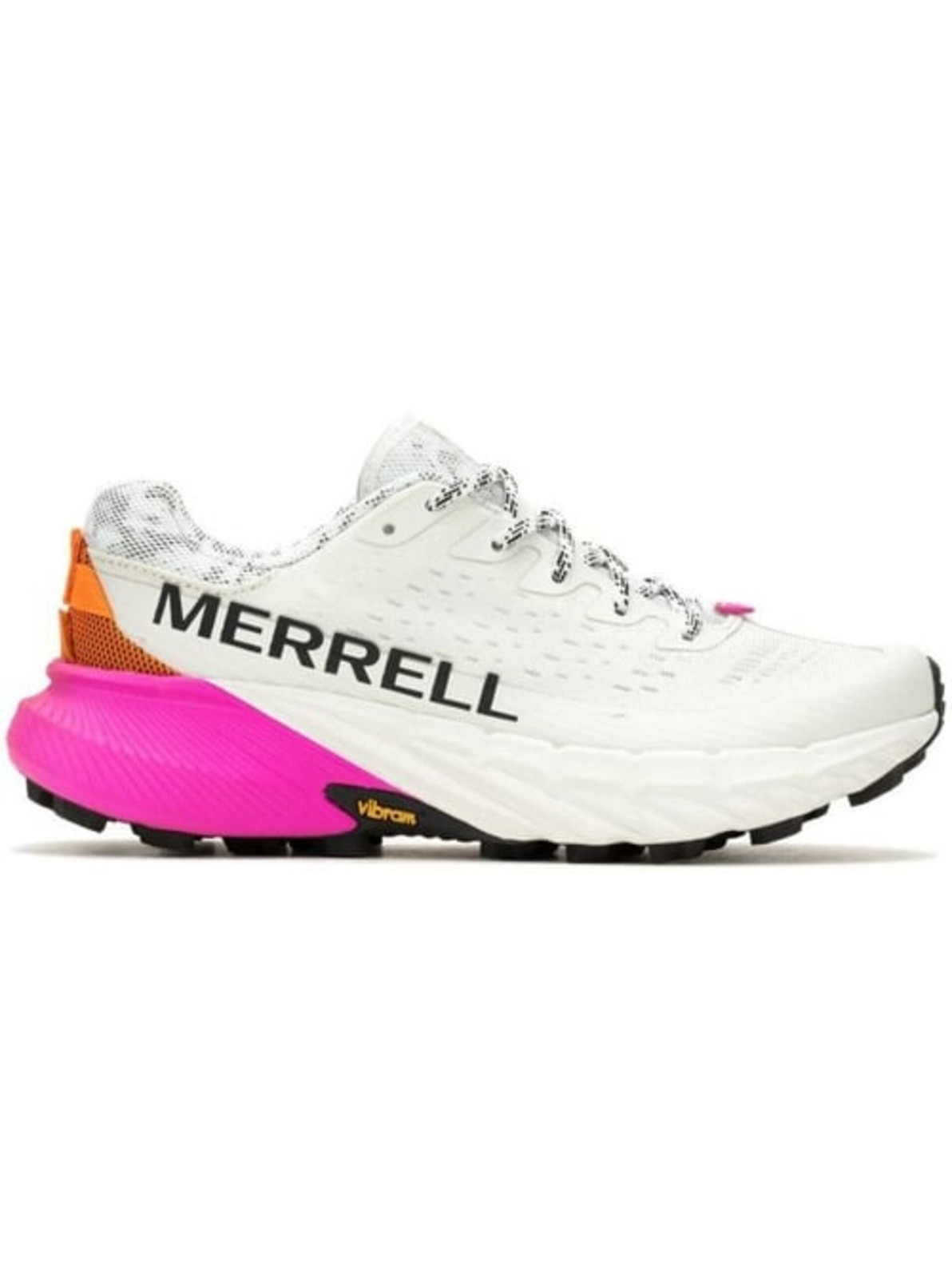 Ružovo-biele dámske športové bežecké topánky MERRELL Agility Peak 5