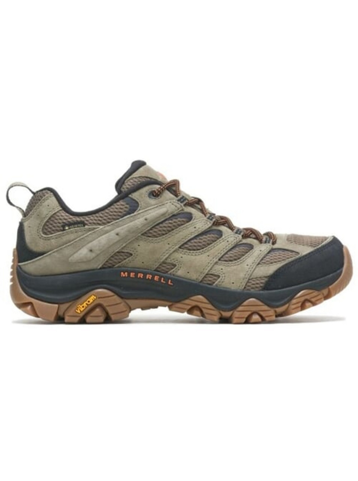 Zelené pánske outdoorové tenisky MERRELL Moab 3 GTX
