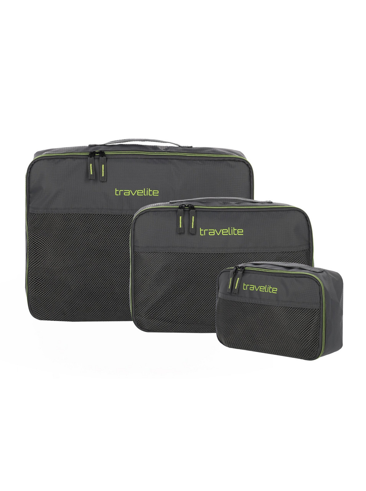 Travelite Packing Cubes S, M, L Anthracite
