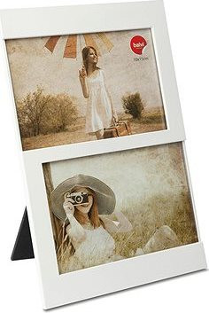 Balvi Fotorámik Dijon 23991, plast, 10 × 15 cm (2×), biely