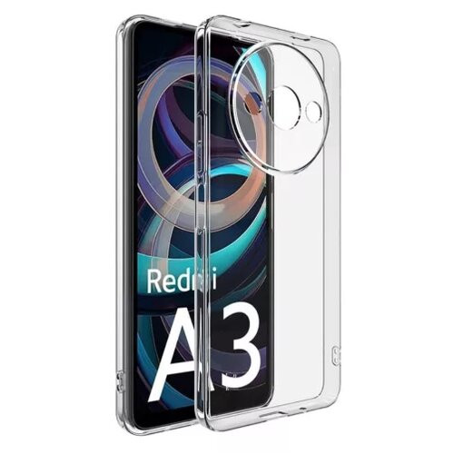 Puzdro NoName TPU Xiaomi Redmi A3, 2mm - transparentné