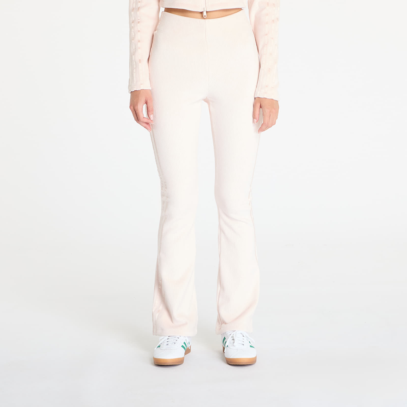 adidas Rib Flrd Leggings Wonder Aqua XS