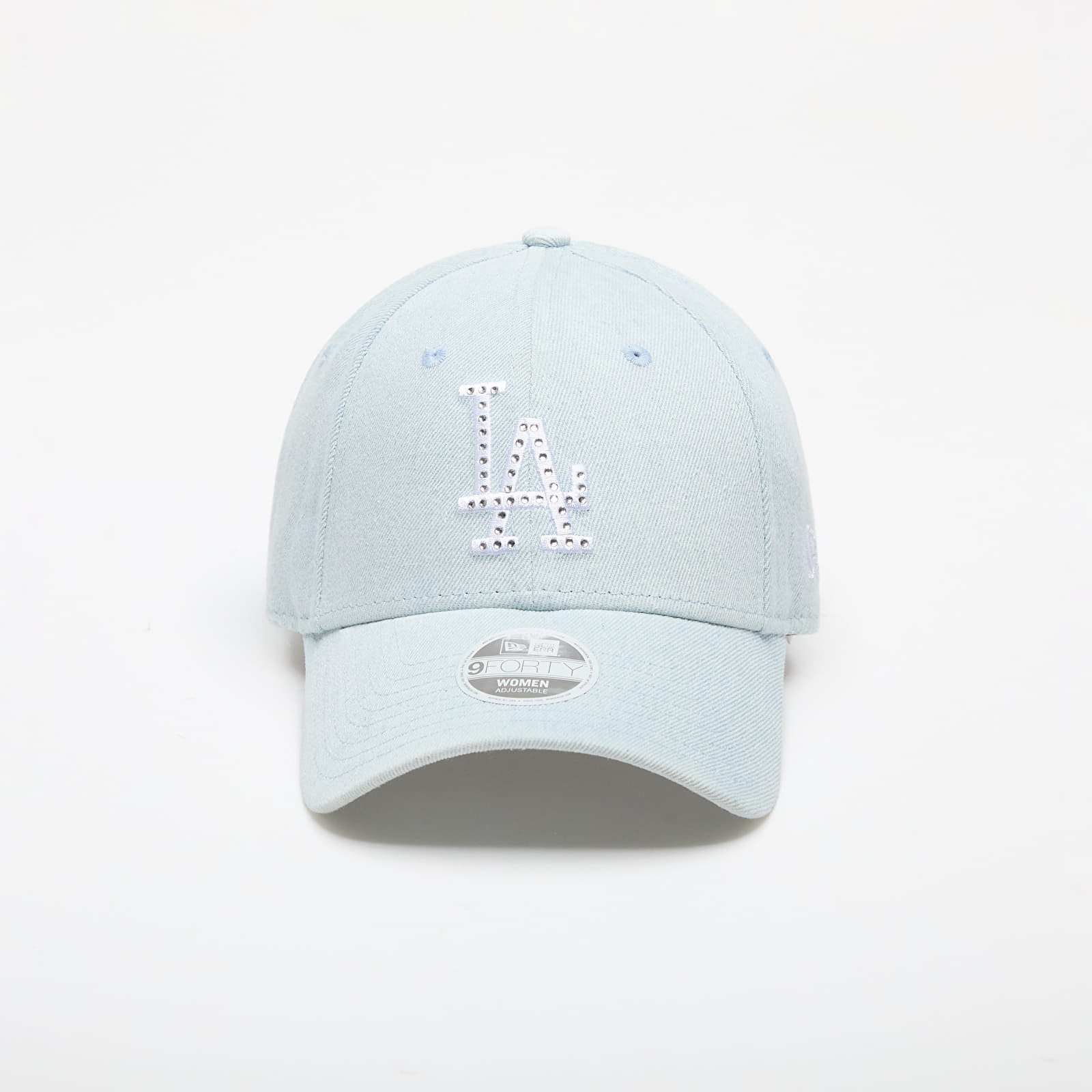 Šiltovka New Era MLB Los Angeles Dodgers Womens Diamante Denim 9FORTY Adjustable Cap Sky Blue Universal