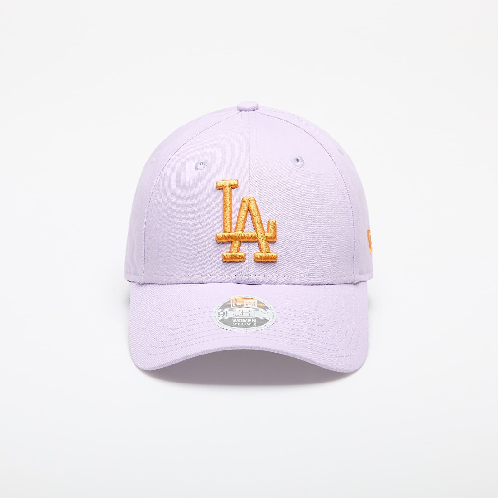 Šiltovka New Era MLB Los Angeles Dodgers Womens League Essential 9FORTY Adjustable Cap Pastel Lilac/ Orange Glaze Universal