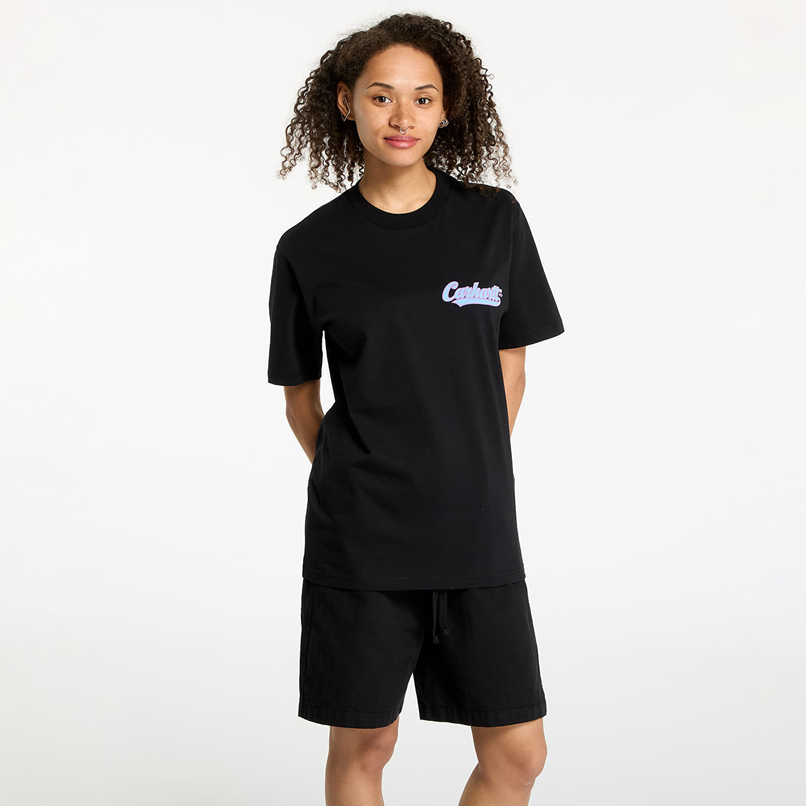 Tričko Carhartt WIP S/S Spill T-Shirt UNISEX Black XS