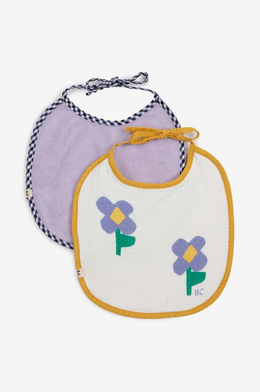 Detský podbradník Bobo Choses Pansy Flower 2-pak 224AH039