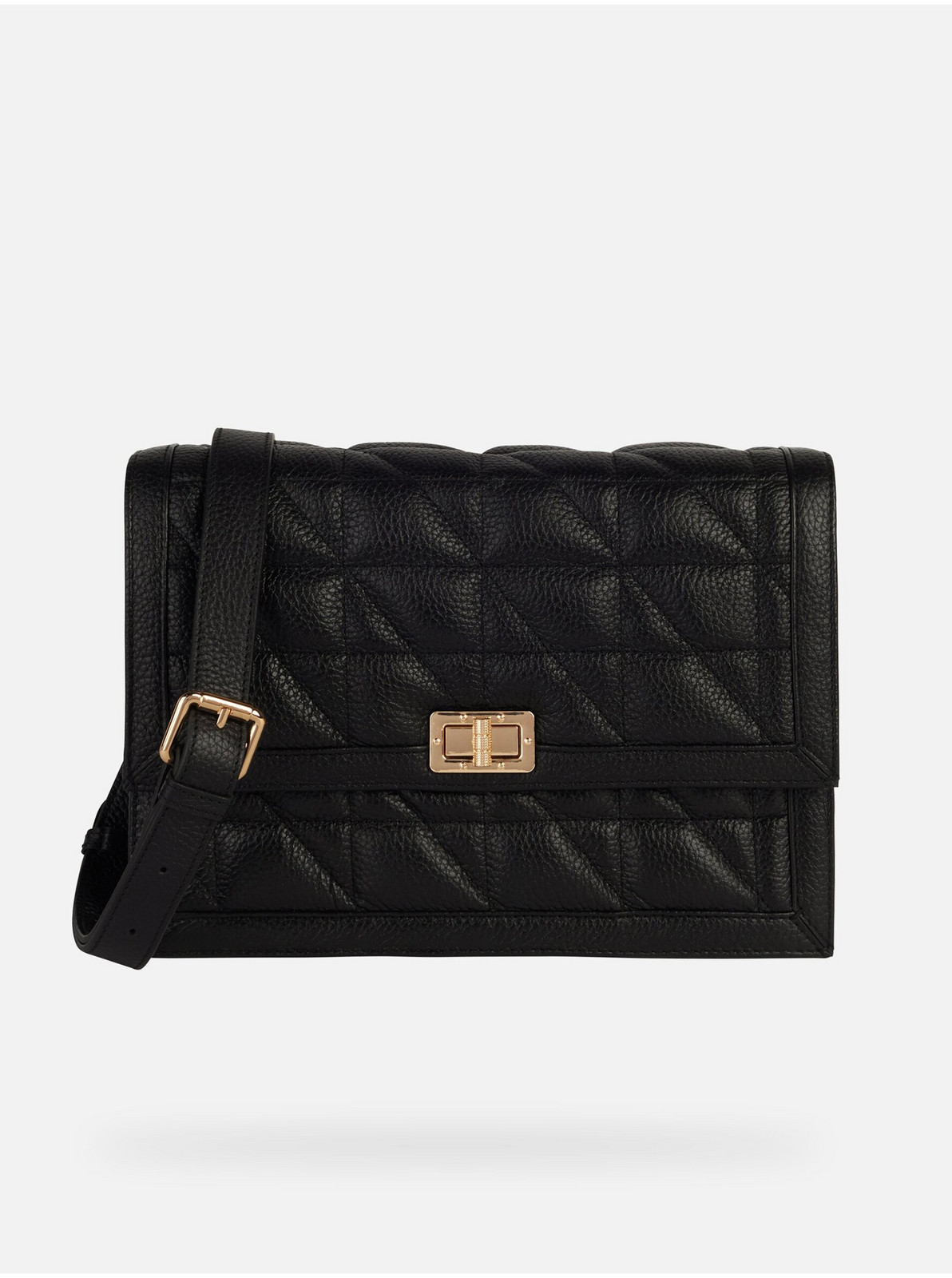 Čierna dámská kabelka Geox Veriana