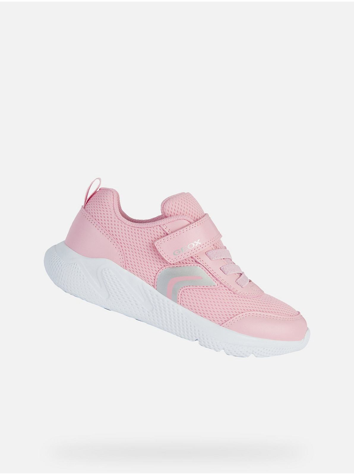 Ružové dievčenské tenisky Geox Sprintye