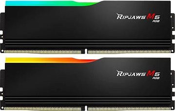 G.SKILL 64GB KIT DDR5 6000MT/s CL30 Ripjaws M5 RGB Black