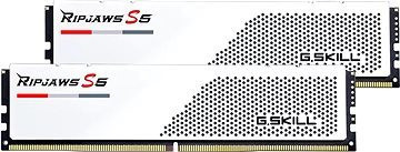 G.SKILL 32GB KIT DDR5 6000MT/S CL36 Ripjaws S5 White