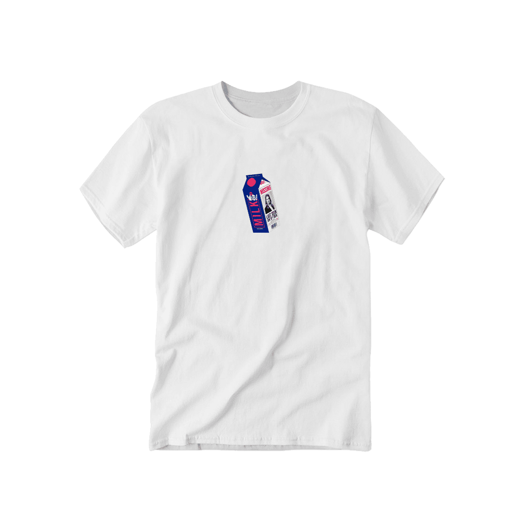 WIG tričko Milk Biela S