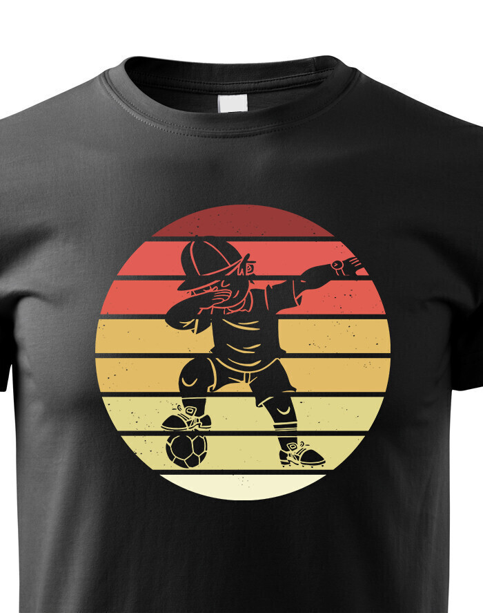 Dětské triko Fotbalista dab dance - vtipné Fotbalové tričko