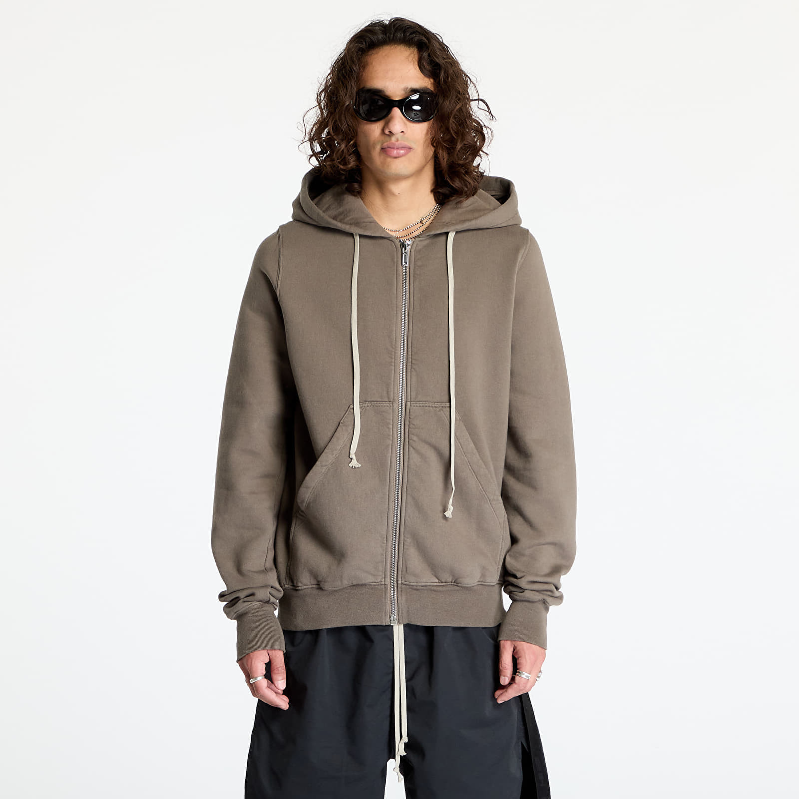 Mikina Rick Owens DRKSHDW Knit Sweatshirt - Jason S Hoodie Dust S