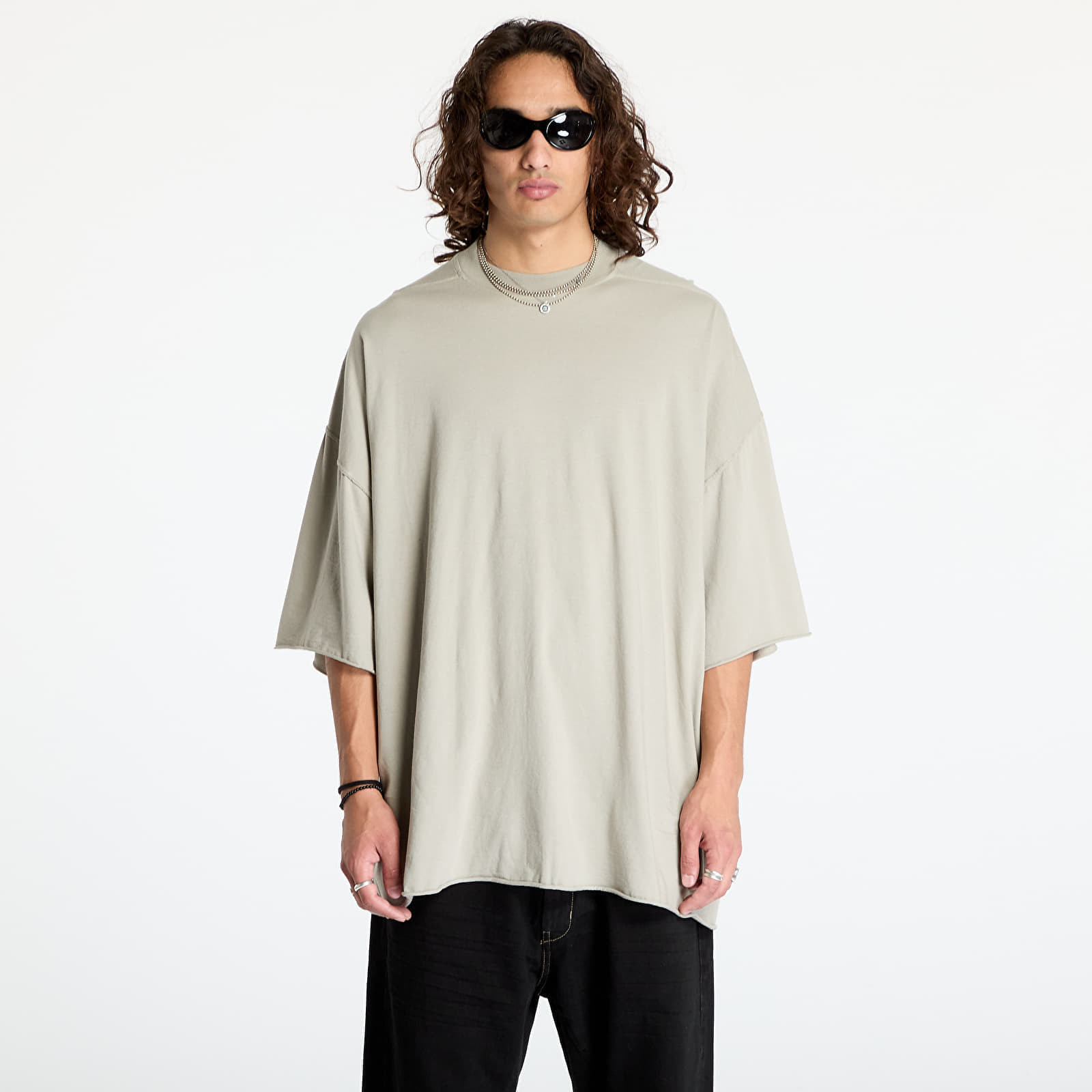 Tričko Rick Owens DRKSHDW Knit Tommy T-Shirt Pearl Universal