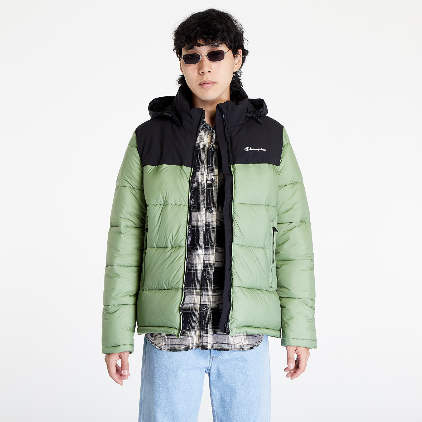 Bunda Champion Outdoor Jacket Green/ Black M