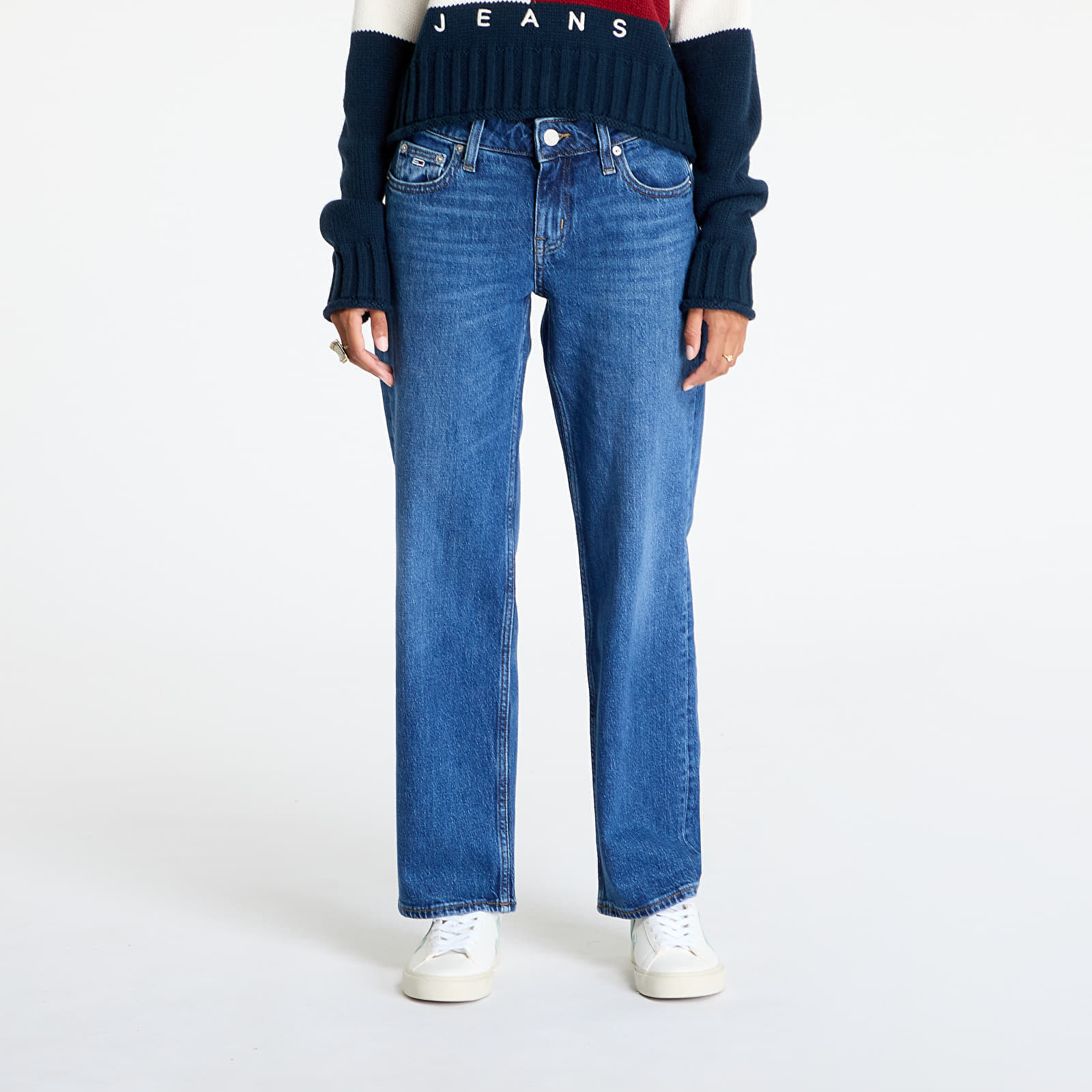 Džínsy Tommy Jeans Sophie Low Straight Jeans Denim Dark W25/L30