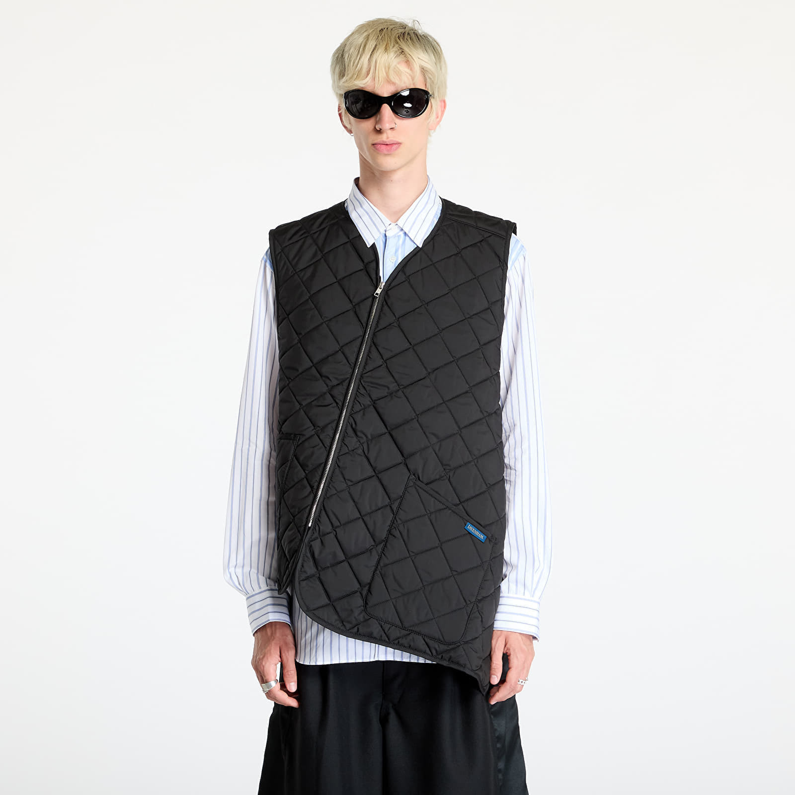 Vesta Comme des Garçons SHIRT x Lavenham Wowen Vest Black S
