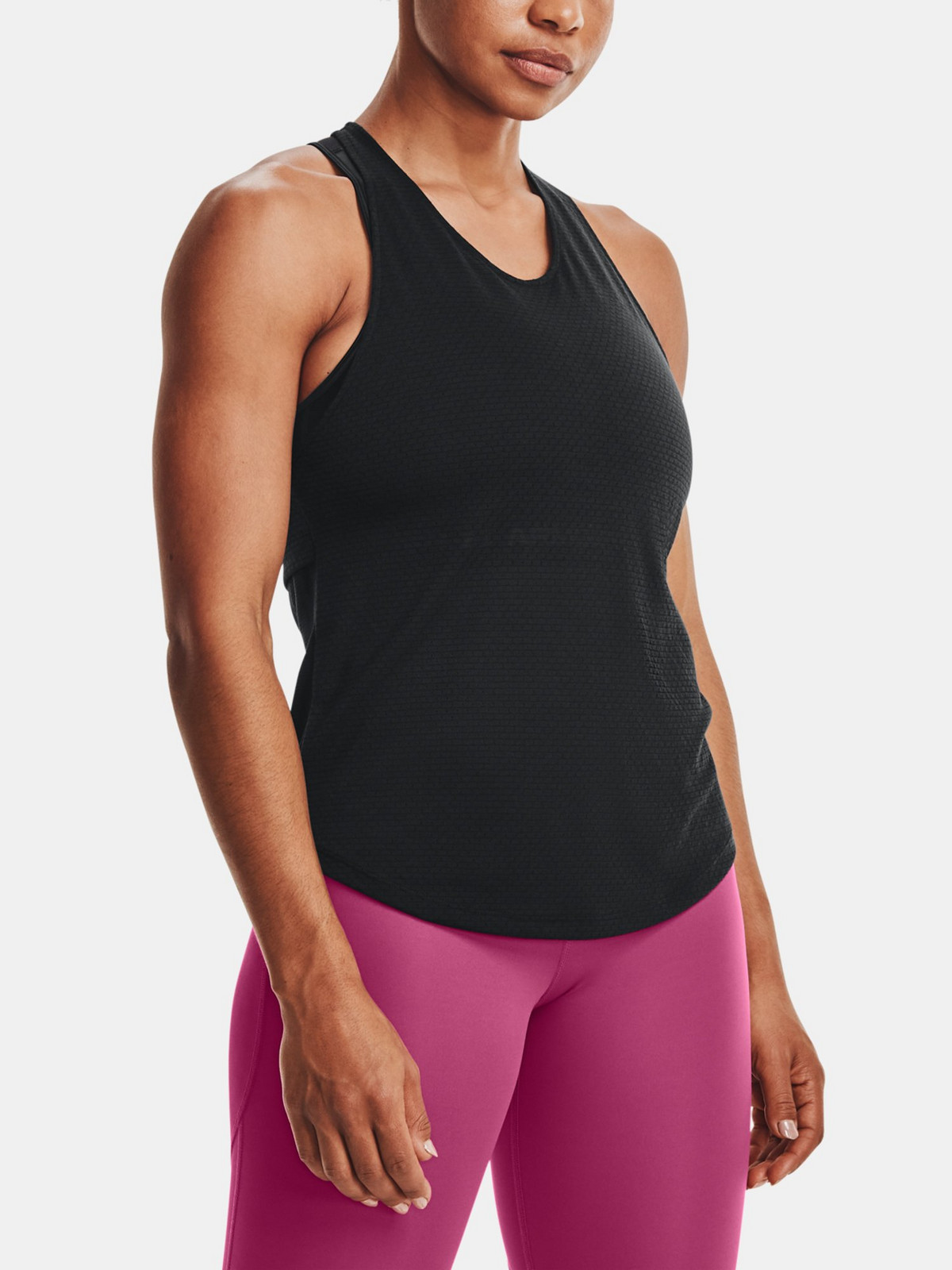 Tielko Under Armour UA Streaker Tank - čierna