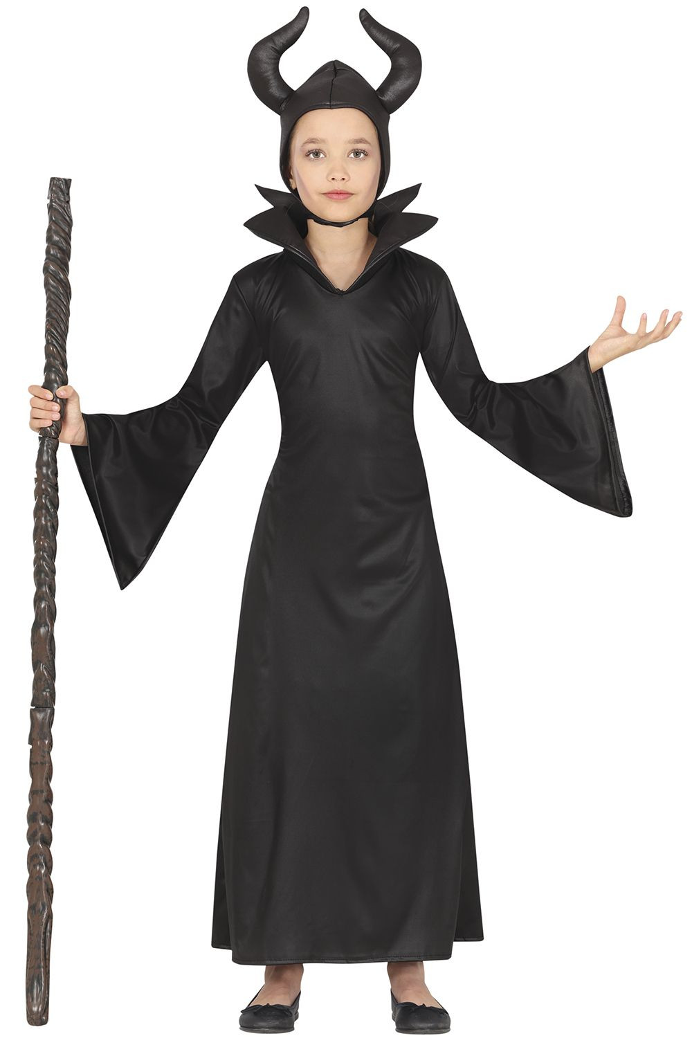 Guirca Detský kostým - Vládkyňa zla Maleficent Veľkosť - deti: S