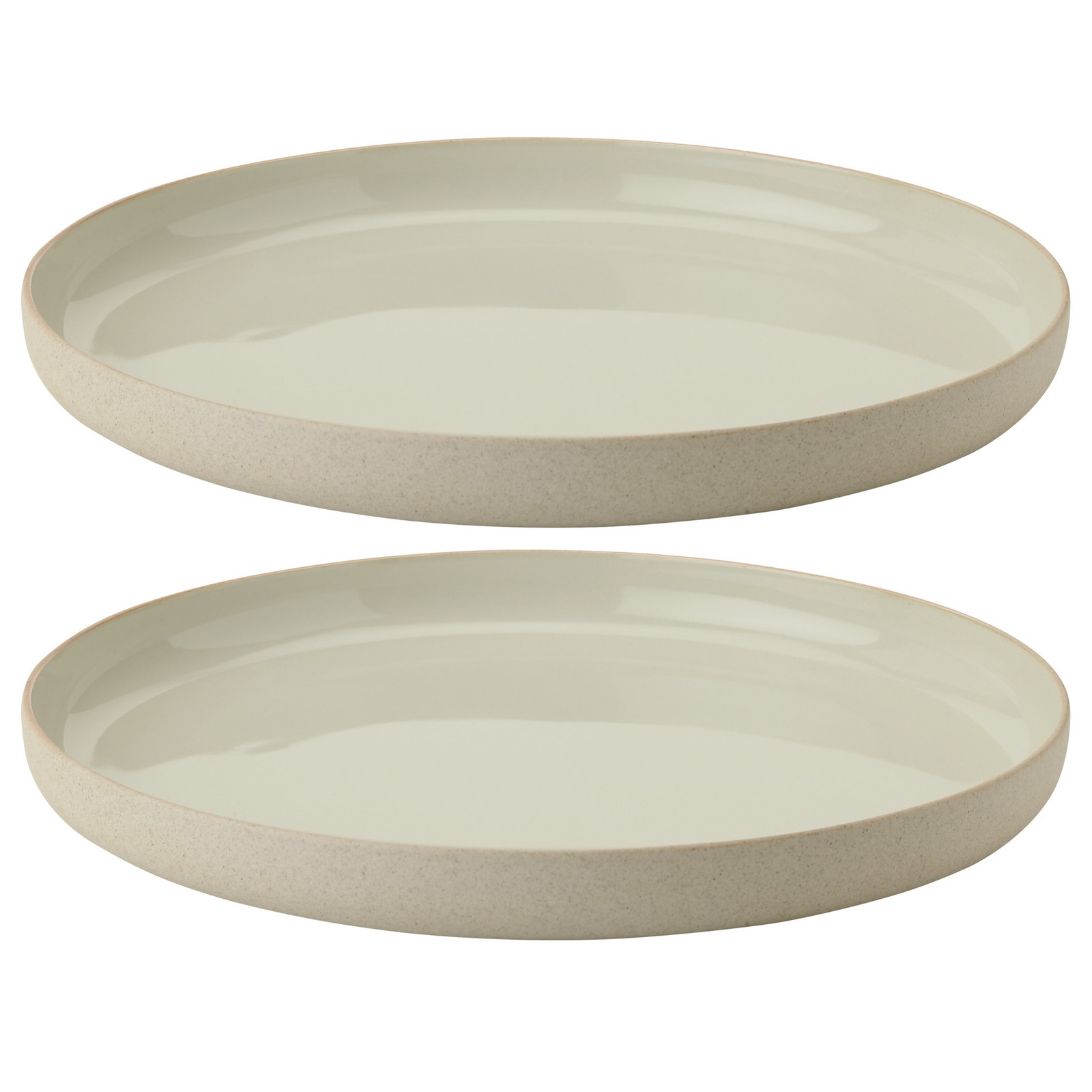 Raňajkový tanier EMMA  19 cm, sada 2 ks, sivá farba, kamenina, Stelton