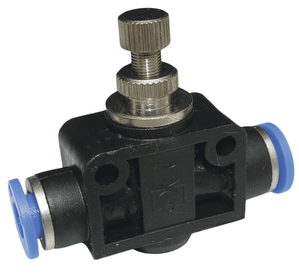 Adler Pneumatická nástrčná spojka AUTO s regulačným ventilom 6mm
