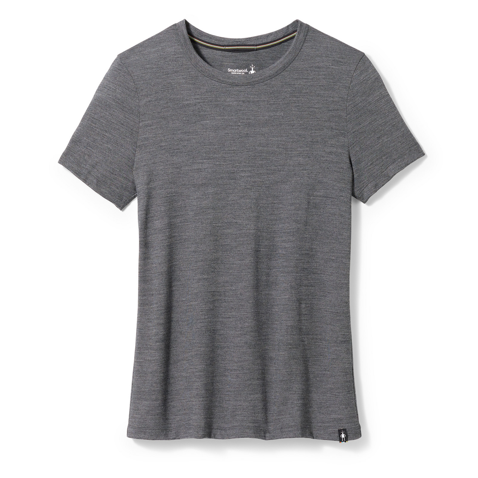 Smartwool W SHORT SLEEVE TEE SLIM FIT charcoal heather Veľkosť: M