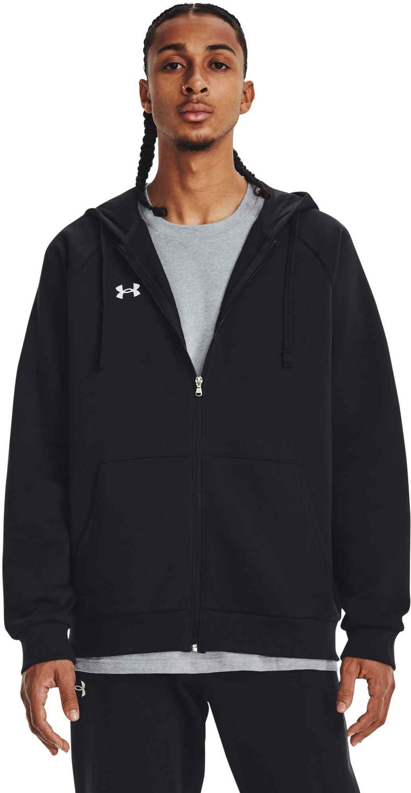 Pánska mikina Under Armour Rival Fleece FZ Hoodie M Veľkosť: S