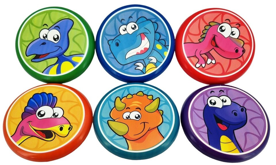 Disk lietajúci Dino 16cm - modrá