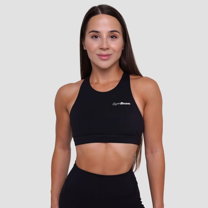 GymBeam Športová podprsenka Ignite Black  XXLXXL