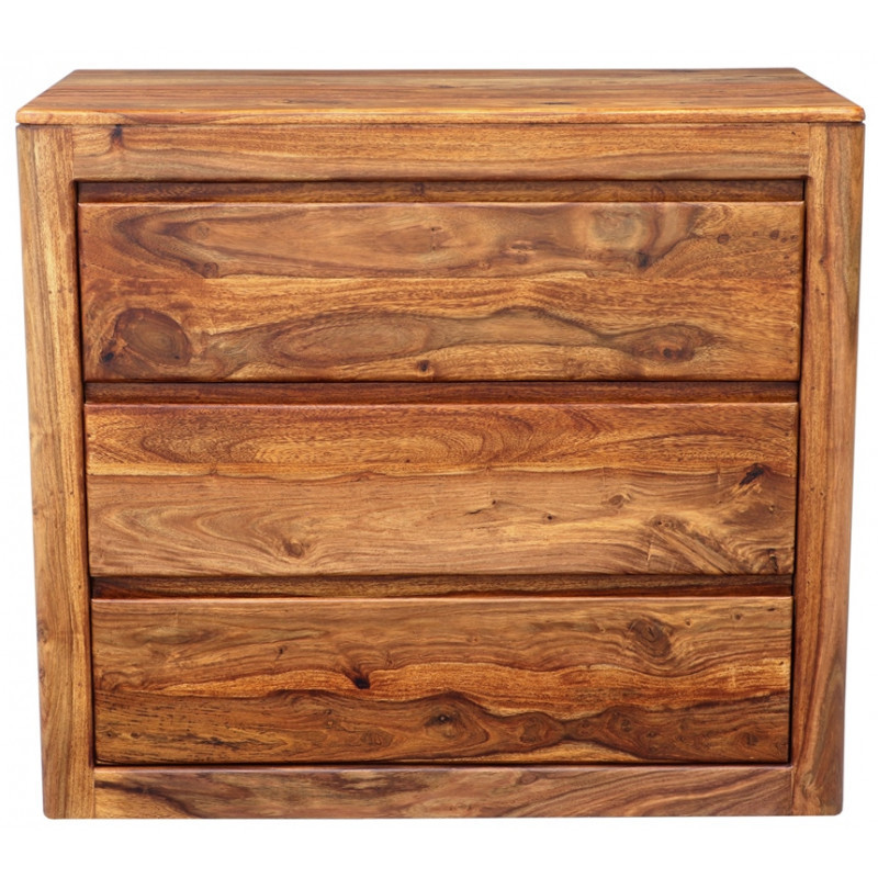 indickynabytok.sk - Komoda Tina 90x80x45 z indického masívu palisander