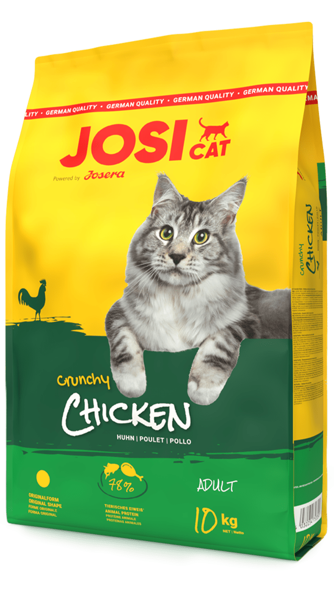 JosiCat Crunchy Chicken granule pre dospelé mačky 1,9kg
