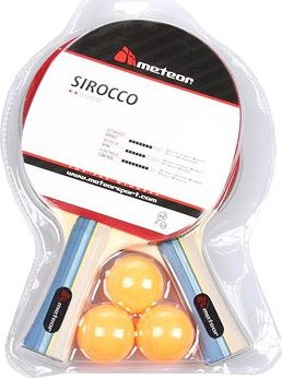 Meteor Sirocco set na stolní tenis 2+3 multipack 2 ks