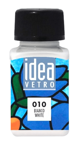 MAIMERI IDEA VETRO - Farby na sklo 010 - white, 60 ml