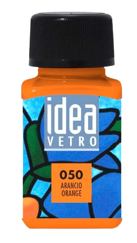 MAIMERI IDEA VETRO - Farby na sklo 050 - orange, 60 ml