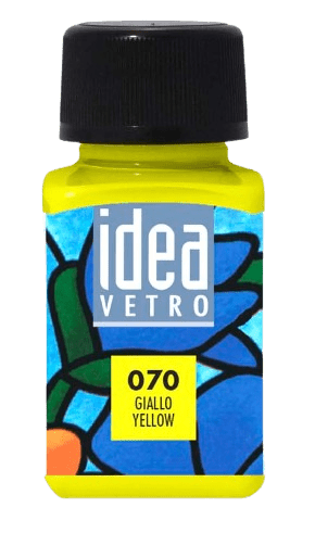 MAIMERI IDEA VETRO - Farby na sklo 070 - yellow, 60 ml
