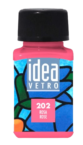 MAIMERI IDEA VETRO - Farby na sklo 202 - rose, 60 ml