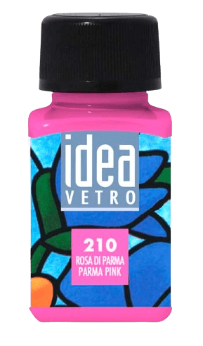 MAIMERI IDEA VETRO - Farby na sklo 210 - parma pink, 60 ml