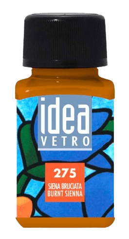 MAIMERI IDEA VETRO - Farby na sklo 275 - burnt sienna, 60 ml