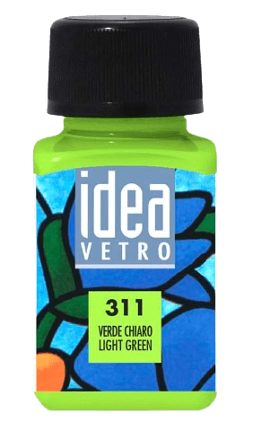 MAIMERI IDEA VETRO - Farby na sklo 311 - light green, 60 ml