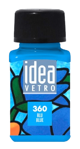 MAIMERI IDEA VETRO - Farby na sklo 360 - blue, 60 ml