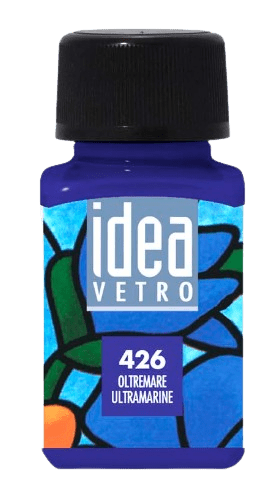 MAIMERI IDEA VETRO - Farby na sklo 426 - ultramarine, 60 ml