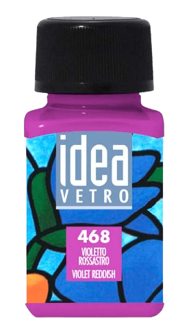 MAIMERI IDEA VETRO - Farby na sklo 468 - violet reddish, 60 ml
