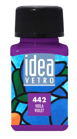 MAIMERI IDEA VETRO - Farby na sklo 442 - violet, 60 ml