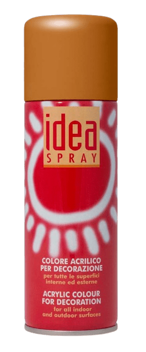 MAIMERI IDEA SPRAY - Dekoračný umelecký sprej 707 - zlatý chrómový, 0,2 L