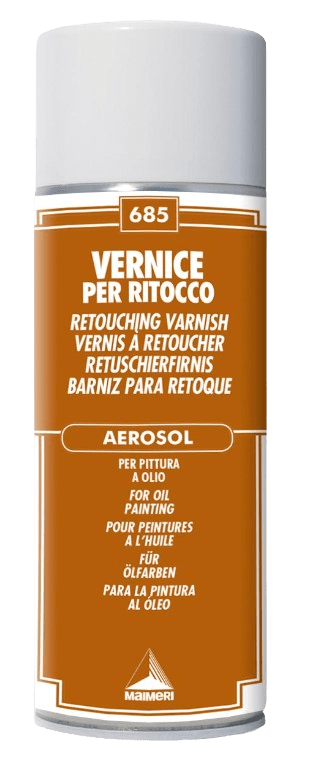 MAIMERI VERNICE PER RITOCCO - Retušovací lak v spreji bezfarebný, 0,4 L